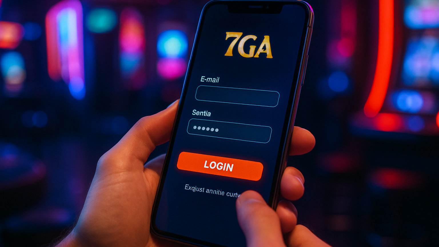 Login no Cassino 7GA